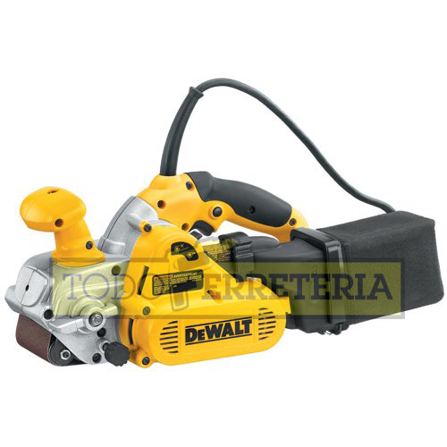 Lijadora de banda DeWalt DW 433 - Bulonera del Litoral Ferretería