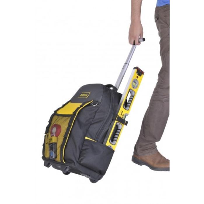 Todoferreteria - Mochila con Ruedas Porta Herramientas Stanley FMST514196