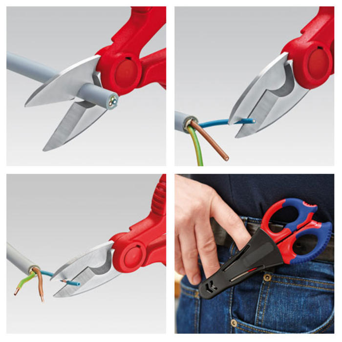 Todoferreteria - Tijera para Electricista Knipex 95 05 155