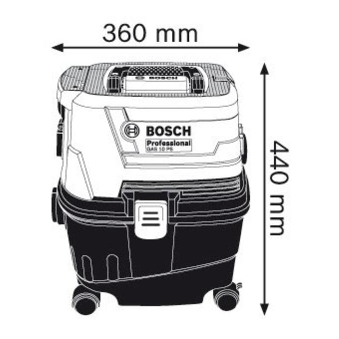 Aspiradora Electrica Bosch Gas 15 Ps Polvo Liquido +regalo