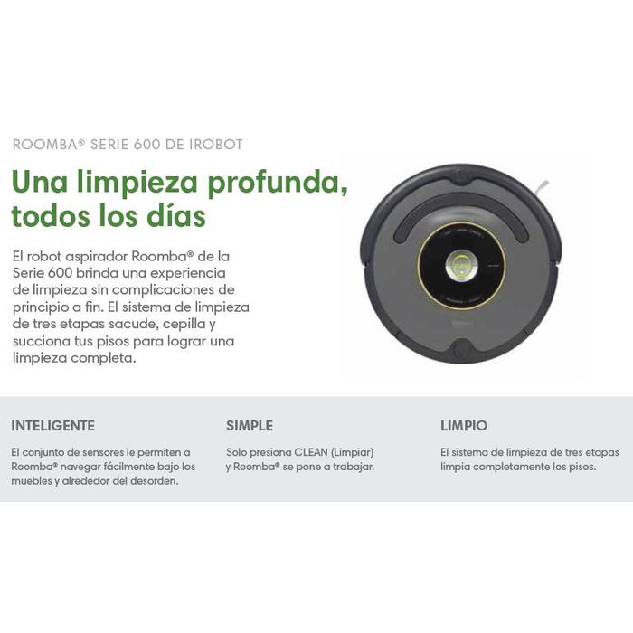 Aspiradora inteligente IRobot Roomba 690 