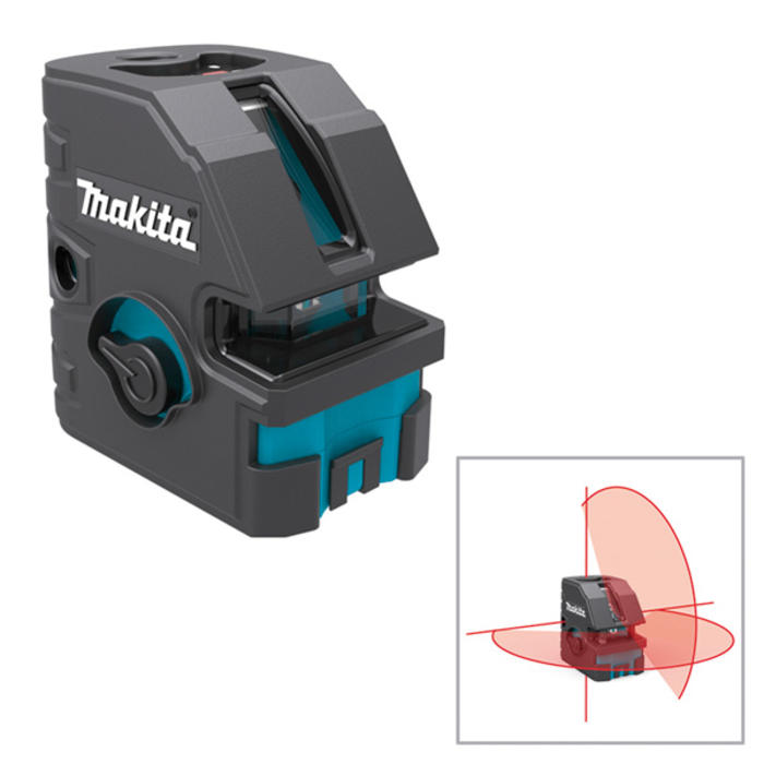 Todoferreteria - Nivel Laser Linea Horizontal y Vertical Plomada Makita  SK103PZ