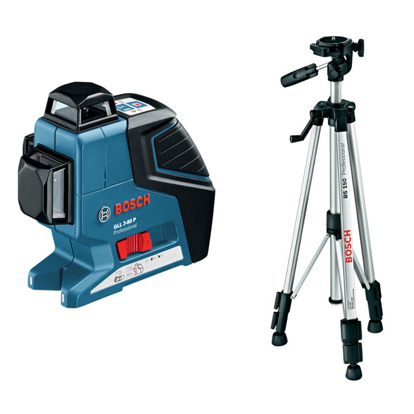 Todoferreteria - Nivel Laser de Planos con Tripode Bosch GLL 3-80 P