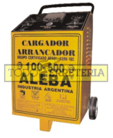 Cargador y Arrancador de Bateria Aleba CAR-027 