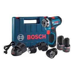 Taladro Atornillador 4 Cabezales Bosch GSR 12V-15 FC