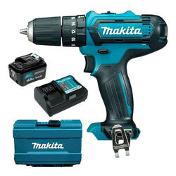 Taladro Atornillador Percutor Makita HP331DZ con Bateria y Cargador